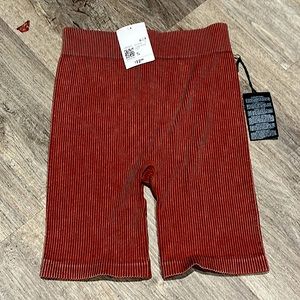 ribbed material biker shorts from forever 21. quality is so good not see through